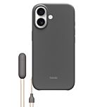 כיסוי קיקסטנד לאייפון 17 Apple Beats iPhone 17 Kickstand Case with MagSafe and Camera Control - Granite Gray MGY54LL/A