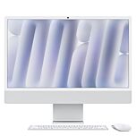 איימק Apple iMac 24" Retina 4.5K MWUV3HB/A Standard glass, M4 10C CPU 10C GPU, 16GB, 512GB, Gigabit Ethernet, Magic Mouse, Magic Keyboard with touch ID, Four Thunderbolt 4 ports, Silver