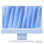 איימק Apple iMac 24" Retina 4.5K Z1E5-CTO1 Standard glass, M4 8C CPU 8C GPU, 16GB, 512GB, No Ethernet, Magic Mouse, Magic Keyboard, Two Thunderbolt 4 ports, Blue