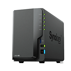 מערכת אחסון רשת עם שני מפרצים Synology DiskStation DS224+ 2-Bay NAS - 35300-001-34