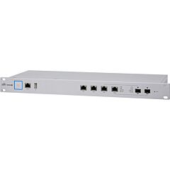 נתב אבטחה לרשת Ubiquiti UniFi Security Gateway Pro, Enterprise Gateway Router with Gigabit Ethernet - USG-PRO-4