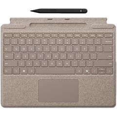 מקלדת ועט לסרפס פרו 8-11 Microsoft Surface Pro Signature Keyboard Cover with Slim Pen 2 (Dune) - 8X6-00145