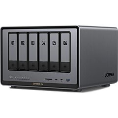 שרת אחסון NAS UGREEN NASync DXP6800 Pro 6-Bay NAS Enclosure - 25899