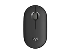 עכבר לוג׳יטק Logitech Pebble Wireless Mouse M350S - Tonal Graphite