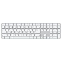 מקלדת אלחוטית Apple Magic Keyboard with Touch ID and Numeric Keypad for Mac Models with Apple Silicon USB-C - US Layout