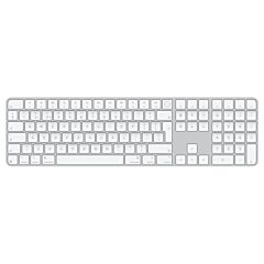 מקלדת אלחוטית Apple Magic Keyboard with Touch ID and Numeric Keypad for Mac Models with Apple Silicon USB-C - EU Layout