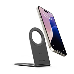 מעמד מתכוונן לאייפון Twelve South Curve Nano - Adjustable Metal Stand for iPhones (Slate) - 810189130029