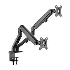 זרוע למסכים LUMI Dual Monitor Minimalist Spring-Assisted Monitor Arm - LDT45-C024