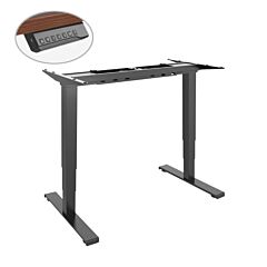 שולחן עמידה מתכוונן חשמלי LUMI Dual Motor Electric Sit-Stand Desk with Square Column (Reversed) - 90902-806-09