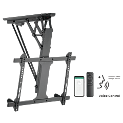 מתקן תקרה לטלוויזיה LUMI Smart Flip Down TV Ceiling Mount Powered by Tuya - 90902-807-45