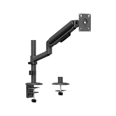 זרוע למסך LUMI Simplicity Economical Gas Spring Pole-Mounted Monitor Arm (Matte Black) - 90902-817-19