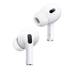 אוזניות איירפודס פרו דור 2 Apple AirPods Pro (2nd gen) with Wireless MagSafe Charging Case (USB-C) with speaker and lanyard loop