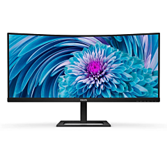 מסך מחשב PHILIPS 34" WQHD VA Curved UltraWide USB-C Monitor - 346E2CUAE