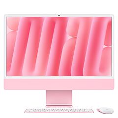 איימק Apple iMac 24" Retina 4.5K MWUG3HB/A Standard glass, M4 8C CPU 8C GPU, 16GB, 256GB, No Ethernet, Magic Mouse, Magic Keyboard, Two Thunderbolt 4 ports, Pink