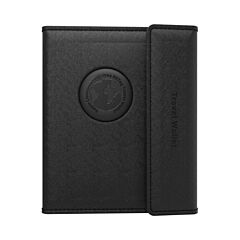 ארנק נסיעות עם תג איתור MiLi MiBook MiTag Duo Trackable Travel Wallet, Black - 576289