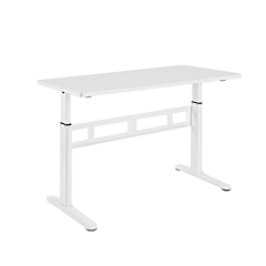 שולחן עמידה מתכוונן LUMI Manual Sit-Stand Desk (White) - 81000-003-23