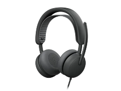 אוזניות חוטיות לוג'יטק Logitech Zone Wired 2 Business Headset Teams Version (Graphite) - 981-001615