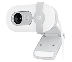 מצלמת רשת לוג'יטק Logitech Brio 100 Full HD Webcam (Off-White) - 960-001617