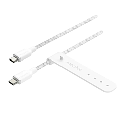 כבל טעינה Mophie Charge Stream USB-C to USB-C Cable 1m (White) - 575273