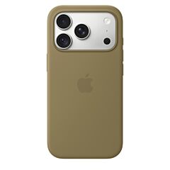 כיסוי סיליקון לאייפון 18 פרו Apple iPhone 18 Pro Silicone Case with MagSafe - Olive - MK8V4ZM/A