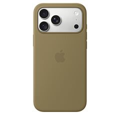 כיסוי סיליקון לאייפון 18 פרו מקס Apple iPhone 18 Pro Max Silicone Case with MagSafe - Olive - MK924ZM/A