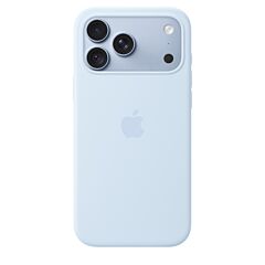 כיסוי סיליקון לאייפון 18 פרו מקס Apple iPhone 18 Pro Max Silicone Case with MagSafe - Crisp Blue - MK934ZM/A