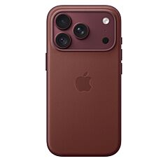 כיסוי ארוג לאייפון 18 פרו Apple iPhone 18 Pro TechWoven Case with MagSafe - Burgundy - MKD14ZM/A