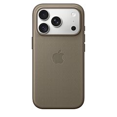 כיסוי ארוג לאייפון 18 פרו Apple iPhone 18 Pro TechWoven Case with MagSafe - Taupe - MKD44ZM/A