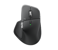 עכבר לוג׳יטק Logitech MX Master 4 Wireless Mouse - Graphite