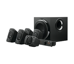 מערכת רמקולים לוג'יטק Logitech Z906 5.1 Surround Sound Speaker System (Black) - 980-000468