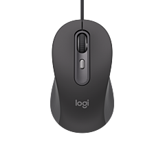 Logitech Signature Wired M520 Mouse for Business (Graphite)