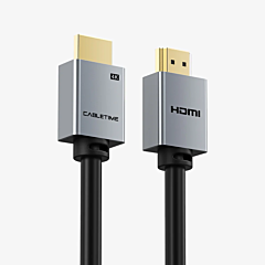 כבל וידאו Cabletime Premium HDMI 2.0 Cable, 4K@60Hz, 3m (Black) - CT-AV566-PHE2G-B3