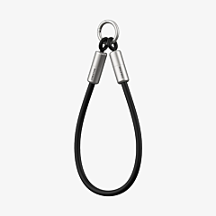 כבל טעינה Cabletime USB-C Wrist Lanyard Charging Cable, 60W, 0.3m (Black) - CT-CL60-ASB