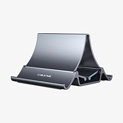 Cabletime Adjustable Vertical Laptop Stand (Space Grey)