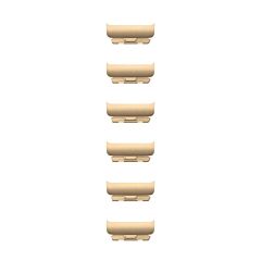 רצועות לשעונים Apple 46mm Radiant Gold Link Bracelet Kit - MJQ04ZM/A