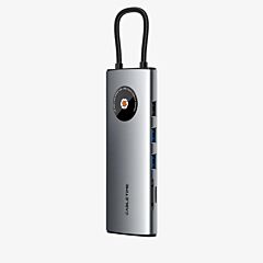 Cabletime 12-in-1 USB-C Hub with Dual HDMI and DisplayPort