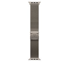 רצועות לשעונים Apple 49mm Natural Titanium Milanese Loop - Small - MK0A4ZM/A