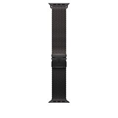 רצועות לשעונים Apple 49mm Black Titanium Milanese Loop - Small - MK0F4ZM/A