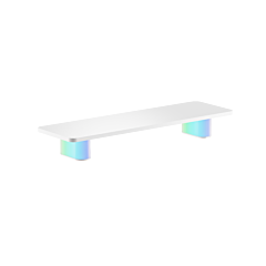 LUMI NeoGlow Gaming Monitor Riser - Medium Size/ Melamine Decorative Laminate Surface