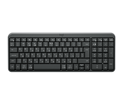 מקלדת בלוטוס לוג׳יטק Logitech K250 Compact Bluetooth Wireless Keyboard (Graphite) - 920-013821