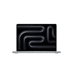 מקבוק פרו Apple MacBook Pro 14" MX2E3HB/A M4 Pro 12C CPU 16C GPU, 24GB, 512GB, Standard display, Silver, EU Layout