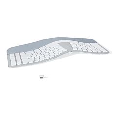 מקלדת ארגונומית אלחוטית למק Matias Wireless USB-C Sculpted Ergonomic FK413D Keyboard for Mac - MAG00584
