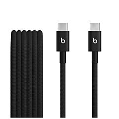 כבל טעינה ארוג Apple Beats USB-C to USB-C Woven Cable (1.5 m) - Bolt Black - MDGA4ZM/A