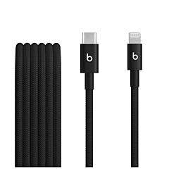 כבל טעינה ארוג Apple Beats USB-C to Lightning Woven Cable (1.5 m) - Bolt Black - MDGK4ZM/A
