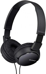 אוזניות חוטיות סוני SONY Wired On-Ear Headphones MDR-ZX110/B