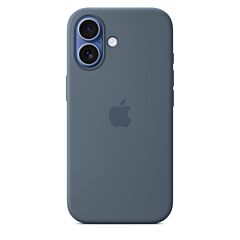 כיסוי סיליקון לאייפון 17 Apple iPhone 17 Silicone Case with MagSafe - Anchor Blue MGEW4ZM/A