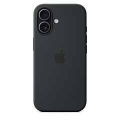 כיסוי סיליקון לאייפון 17 Apple iPhone 17 Silicone Case with MagSafe - Black MGF14ZM/A