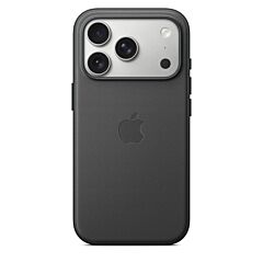 כיסוי TechWoven לאייפון 17 פרו Apple iPhone 17 Pro TechWoven Case with MagSafe - Black MGF34ZM/A