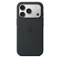 כיסוי סיליקון לאייפון 17 פרו Apple iPhone 17 Pro Silicone Case with MagSafe - Black MGFK4ZM/A