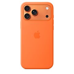 כיסוי סיליקון לאייפון 17 פרו מקס Apple iPhone 17 Pro Max Silicone Case with MagSafe - Orange MGFL4ZM/A